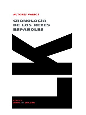 cover image of Cronología de los reyes españoles